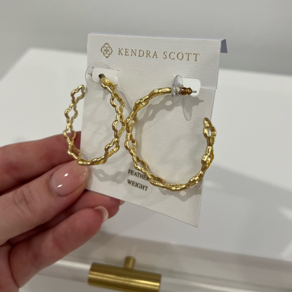 Kendra Scott Abbie Hoop Earrings